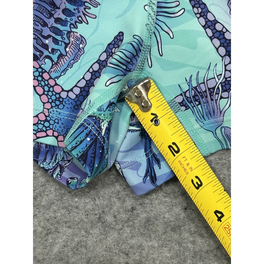Constantly Varied Gear Shorts Womens M Blue Ocean starfish seahorse Squats - Picture 3 of 8